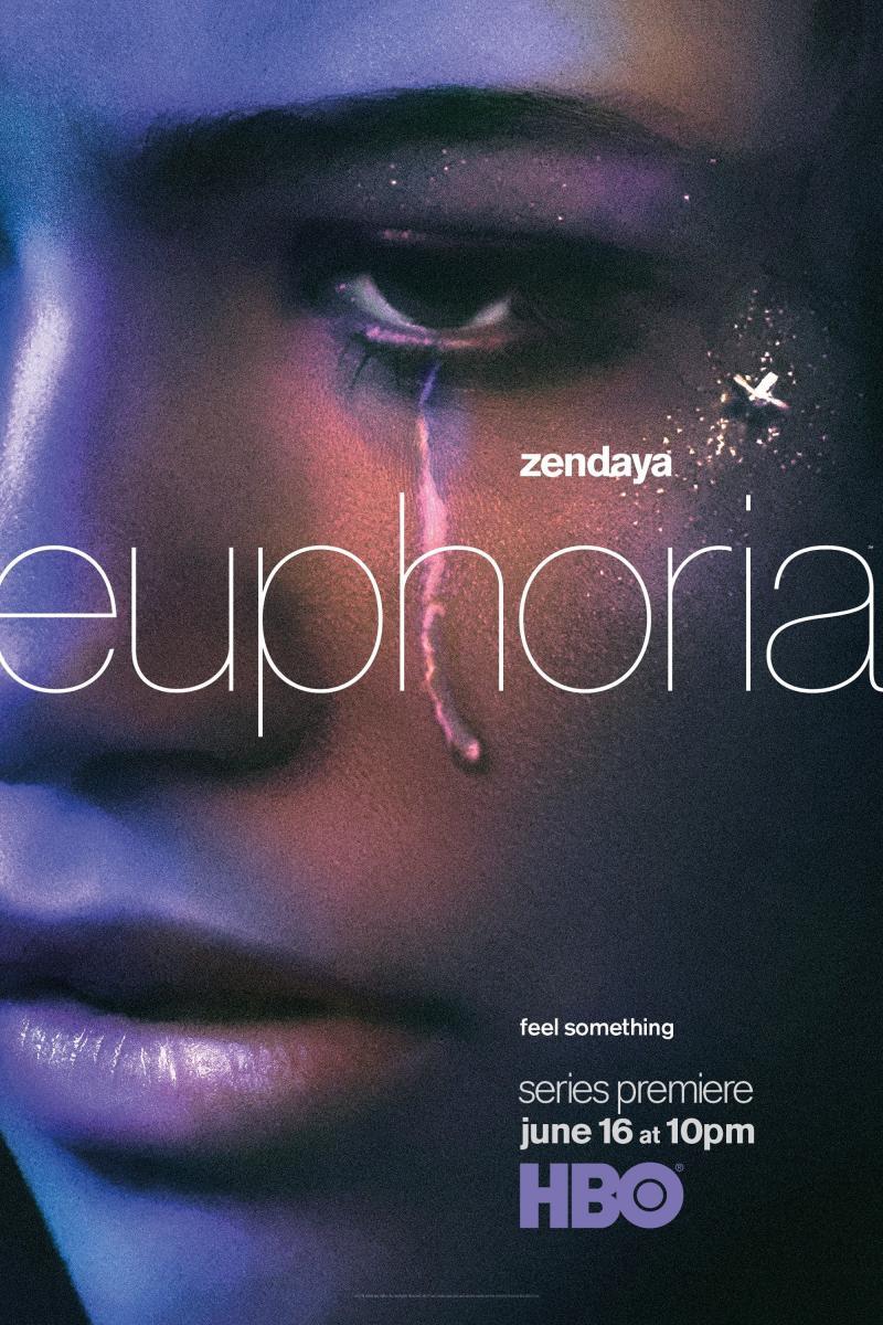 Póster de Euphoria: El drama adolescente que HBO nos vendió como arte (y casi nos lo tragamos)